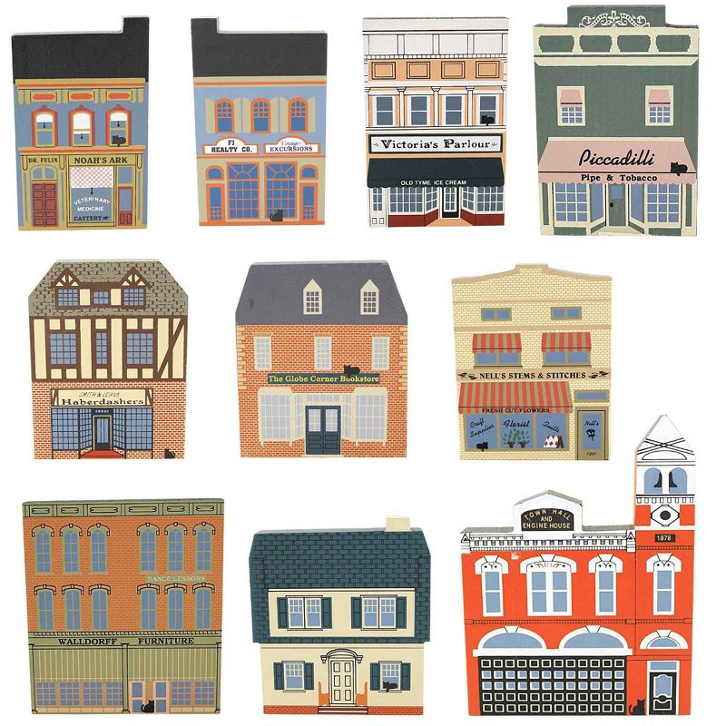 Cats Meow Village 6.0 Inch Series Viii Set / 10 Retired Series Viii 8 Village Buildings, 1 of 8