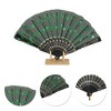 Unique Bargains Sequins Folding Fan 1 Pc - 3 of 4