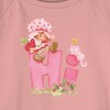 Juniors Womens Strawberry Shortcake Hi Friends Sweatshirt - 2 of 3
