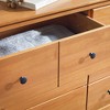 Saracina Home Stiva Classic Mid Century Modern Horizontal 6 Drawer Dresser Caramel - 3 of 4