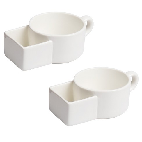 Kook Ceramic Soup Mugs With Lids, 18 Oz, Set Of 2 : Target