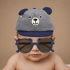 Wander & Dream Infant Bear Hat & Sunglasses Set for Boys & Girls (Infants) - 3 of 4