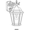 Progress Lighting Welbourne 1-Light Outdoor Wall Lantern, Textured Black, Clear Beveled Glass, Aluminum - 2 of 2