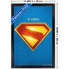 Trends International DC Comics Superman (2025) - Logo Framed Wall Poster Prints - 3 of 4