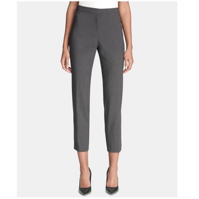 Calvin Klein Womens Highline Ankle Dress Pants
