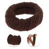 Unique Bargains Women's Twill Wide Edge Hair Ropes 5 Pcs - 3 of 3