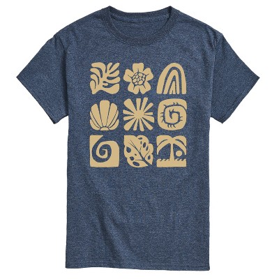 Men's - Instant Message - Beach Squares Short Sleeve Graphic T-Shirt