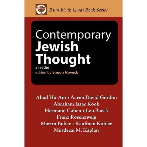 Contemporary Jewish Thought - by  Simon Noveck (Paperback) - image 1 of 1