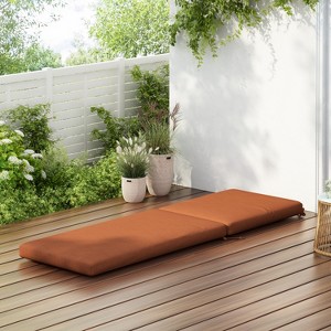 Christopher Knight Home Noah Outdoor 75" x 23" Water-Repellen Chaise Lounge Cushion - 1 of 4
