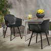 Set of 2 Lotus Dining Chair-Christopher Knight Home - 4 of 4