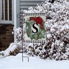 Briarwood Lane Winter Garden Flag 12x18 For Outdoor Winter Wreath Monogram Letter S For Winter Garden Flag Flags For Outside - 4 of 4