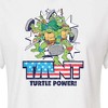 Women's - Teenage Mutant Ninja Turtles - Turtle Power Americana Cropped Graphic T-Shirt - 2 of 4