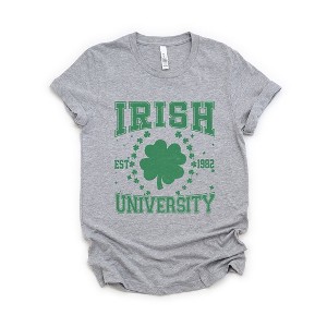 Simply Sage Market Women's Irish University Short Sleeve Graphic Tee - 1 of 4