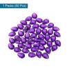 Unique Bargains Flat Back Acrylic Teardrop Rhinestone Embellishments 50 Pcs - 3 of 4