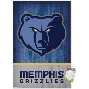 Trends International NBA Memphis Grizzlies - Logo 18 Unframed Wall Poster Prints - 1 of 4