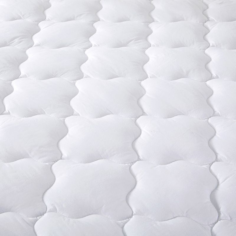 Peace Nest Quilted Fitted Mattress Pad, Elastic Stretches up to 18 Inches Deep, Pillow Top Mattress Cover, 6 of 9
