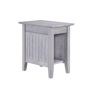 AFI Furnishings Nantucket Chair Side Table Driftwood