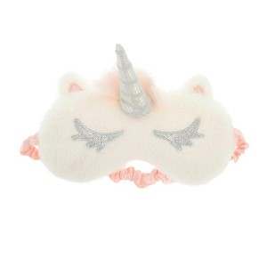 Unique Bargains Durable Unicorns Eye Mask Silver 1 Pc - 1 of 3