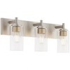 Quorum Lighting Fallstaff 3 - Light Vanity in  Satin Nickel - 3 of 4