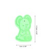 Unique Bargains Cartoon Bath Brush Bath Sponge for Shower 4.53"x2.76"x1.1" 1 Pc - 4 of 4
