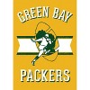 Briarwood Lane Retro Green Bay Packers House Flag NFL Double-Sided 28" x 40" - 3 of 3