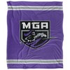 Middle Georgia State University Primary Logo Silky Touch Blanket White 50x60 - 2 of 4
