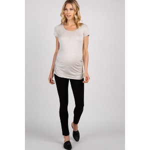 PinkBlush Black Skinny Maternity Pants - 1 of 4