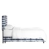 Skyline Furniture Fairbanks Upholstered Bed in Patterns - 3 of 4