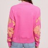 Women's Everything I Love Flower Sweater - fanco - 2 of 2