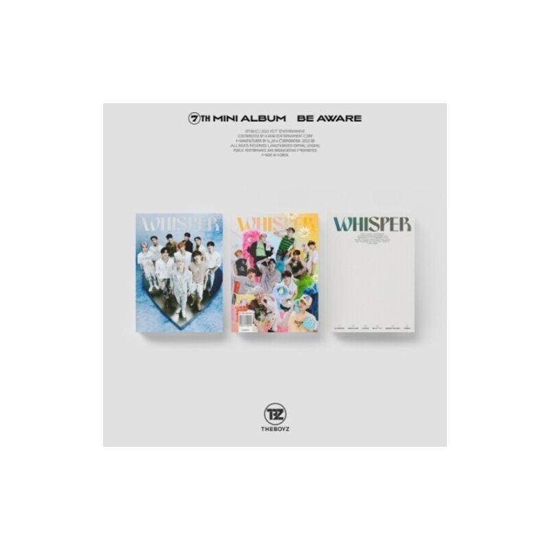 The Boyz - Be Aware - Random Cover - incl. 72pg Photo Book, Lyric Paper, Emotion Photocard, Selfie Photocard, Poster + Special Kit (CD), 1 of 2