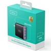 INIU Leopard 100W Fast Charging Wall Charger with Dual USB-C Port and Single USB-A Port - Black - 2 of 4