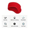 Anna-Kaci Winter Fleece Headband Moisture-Wicking for Running Sports Workouts Cold Weather Ear Warmer Unisex - 2 of 4