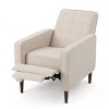 Sapphtopaz Mid-Century Modern Accent Chair Wingback Recliner Chair Upholstered Armchair with Footrest Comfy Chair for Bedroom, Living Room - 2 of 4