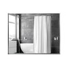 Bathroom Mirror 40x30inch Modern Rectangular Wall-Mounted Square Angle Vanity Mirror With Metal Frame - 4 of 4