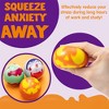 Joyfy 24 PCS Halloween Novelty Toys Stress Balls, Squishy Toys Slow Release, Halloween Party Favors Supplies Decoration, Party Bag Fillers - 2 of 4