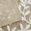 Vynxaria Cotton Tufted Bath Rug - Soft, Absorbent, Floral Design, Oeko-Tex Certified - 3 of 4