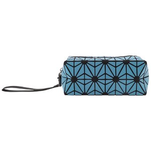 Unique Bargains Women's Portable Geometric Makeup Bag 1 Pc - 1 of 3