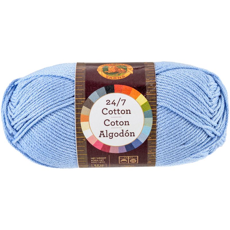 Lion Brand 24/7 Cotton Yarn, 1 of 3