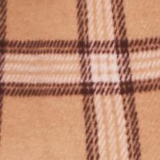 soft camel plaid
