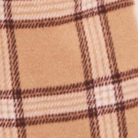 soft camel plaid
