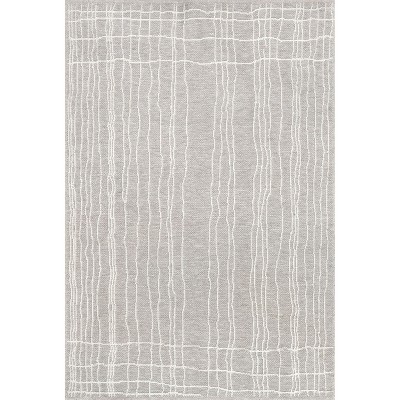 Nuloom Cortney Striped 4x6 Indoor Area Rug for Living Room Bedroom Dining Room Kitchen, Beige