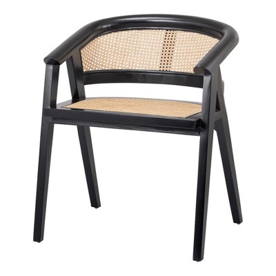 New Pacific Direct New Pacific Direct Seine Rattan Dining Chair - Natural (Pack of 1)