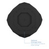 Bloem Tuxton 10.2"W x 9.8"H Modern Hexagon Small Gardening Planter, Black - 2 of 4