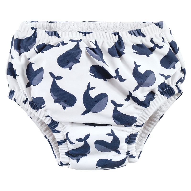Hudson Baby Infant Boy Swim Diapers, Whale Anchor, 3 of 5