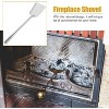vancasso Iron Coal Shovel Poker Scoop Small Dustpan BBQ Charcoal Ash Poker Scoop Litter Cleaning Tool for Wood Stove Grill Fire Pit - 3 of 4