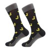 Yellow Duck Pattern Socks (Men's Sizes Adult Large) from the Sock Panda - 2 of 3