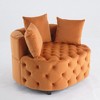 Furniture Classical Barrel Accent Chair, Modern Leisure Chair for Living Room, Bedroom, or Office - 3 of 4