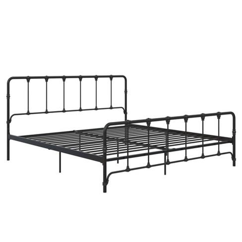 Black farmhouse king deals bed