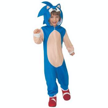 Sonic the Hedgehog Blue Kid's Child Birthday Party Halloween Costume 3-12  years