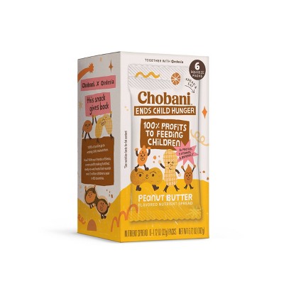 Chobani Super Peanut Blend Plain - 6pk/6.72oz